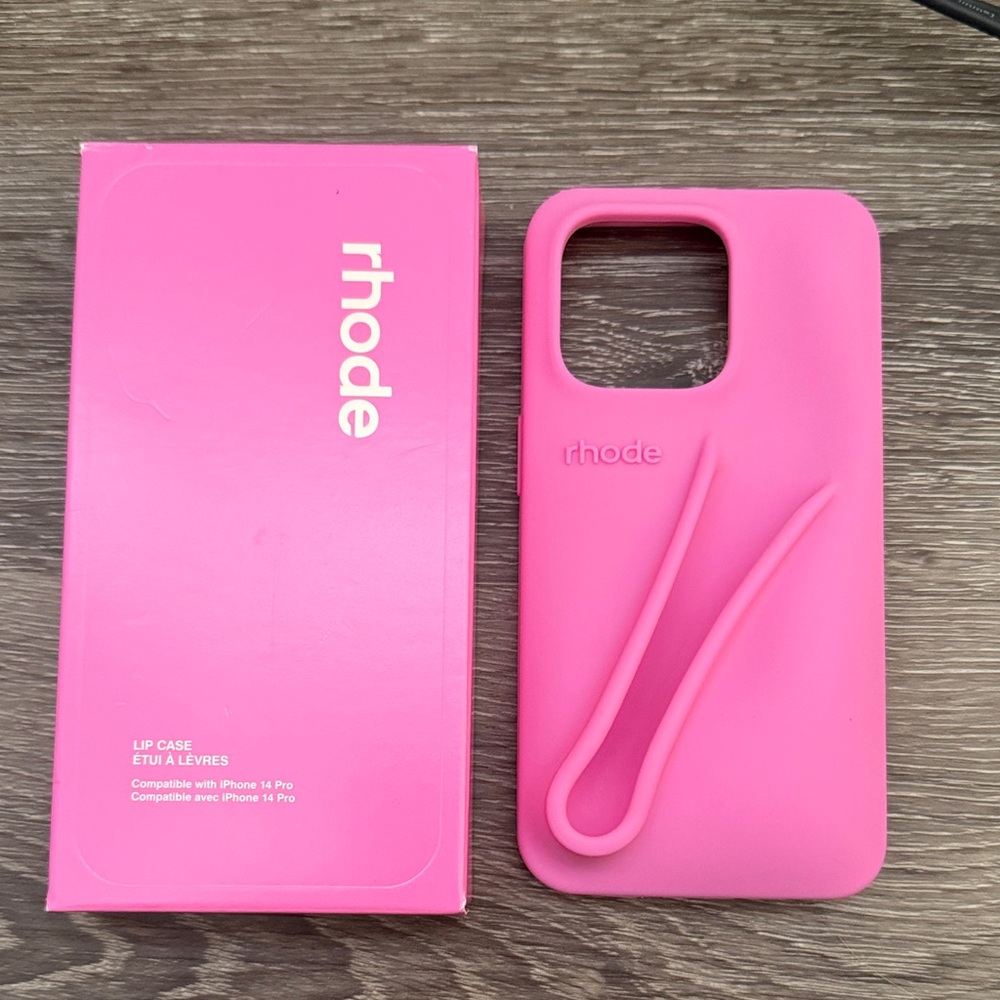 RHODE Vibrant Pink iPhone 14 Pro Case